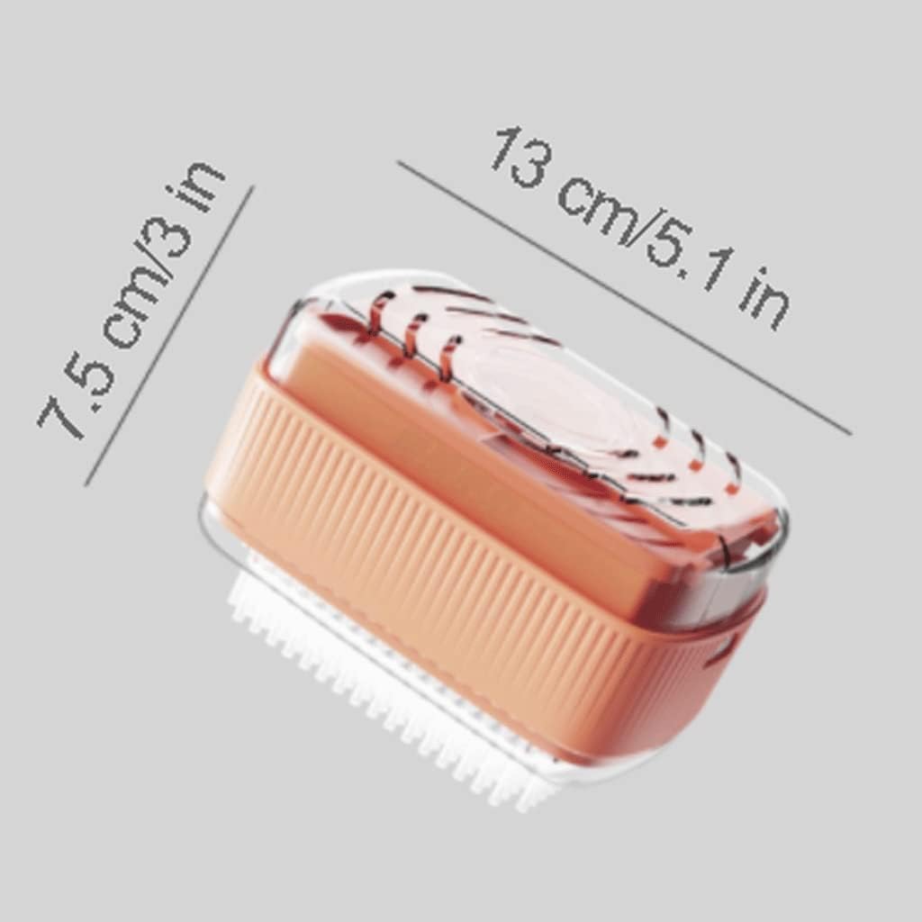 Surek Simple Foam Brush Soap Dish with Lid