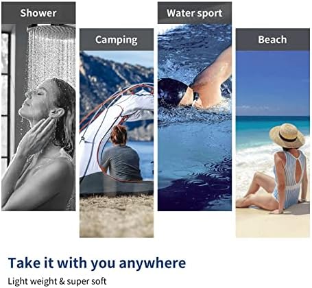 Xinvast Beach Towel for Women Quick Dry Microfiber 1