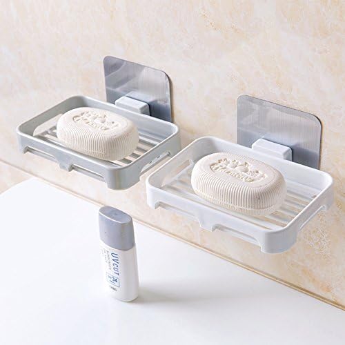 Style Super Suction Soap Dish Holder for Bathroom Kitchen