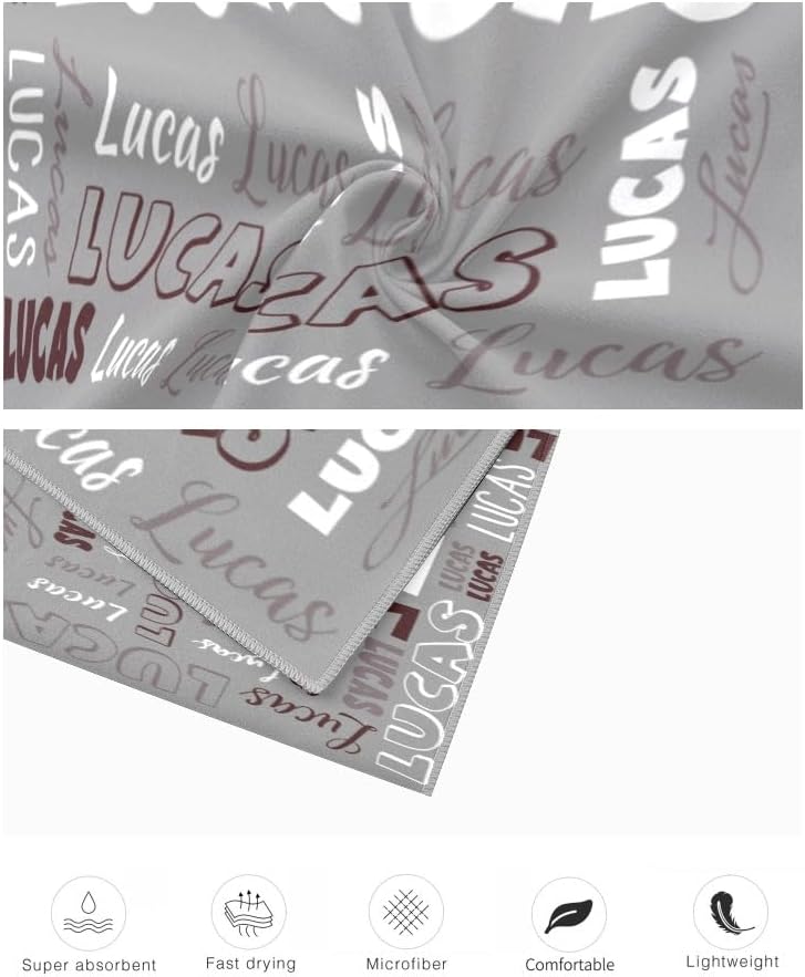 DrTOUGH Personalized Beach Towels with Names