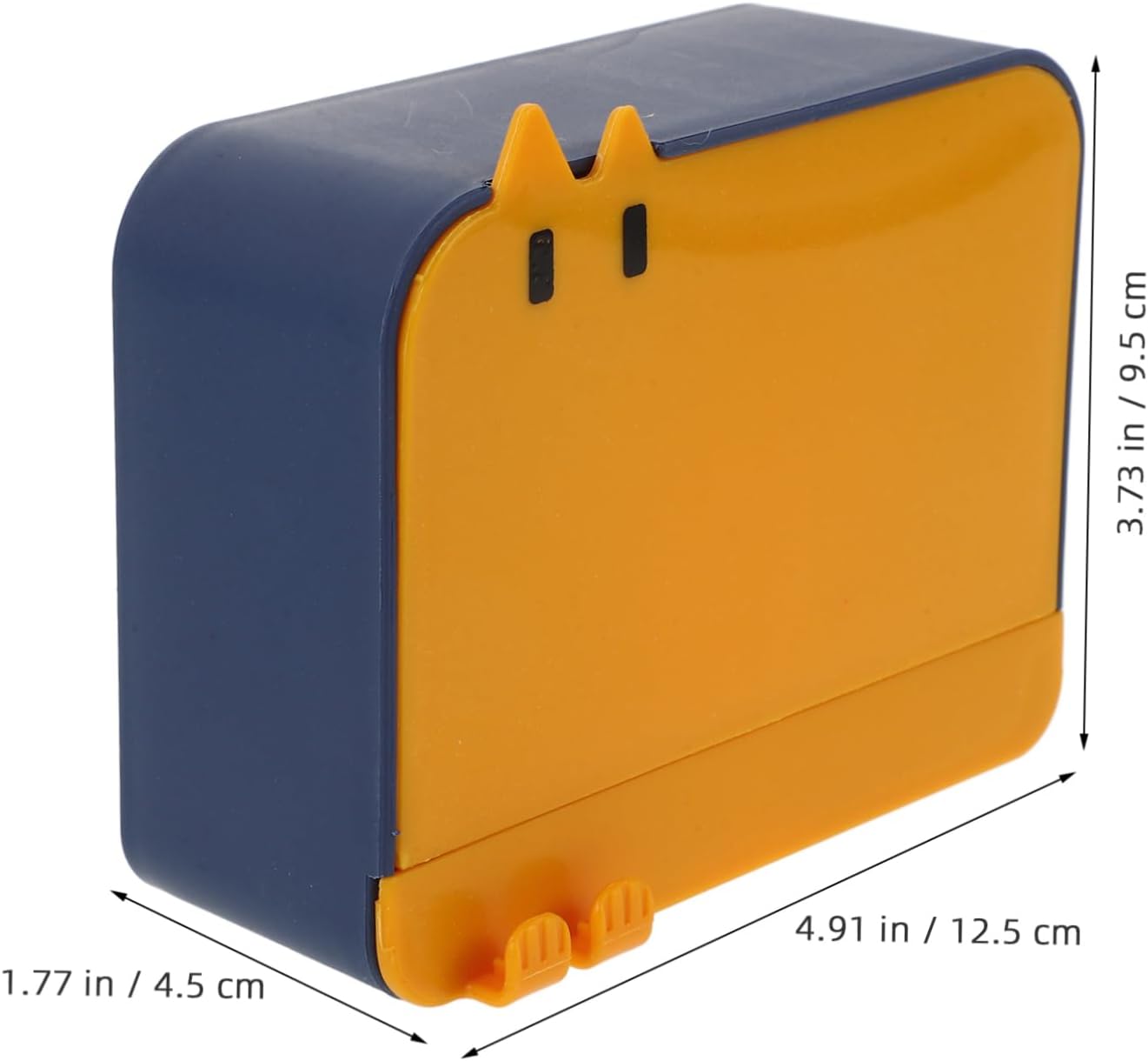 LIFKOME Wall Mounted Soap Dish with Lid Hook Holder