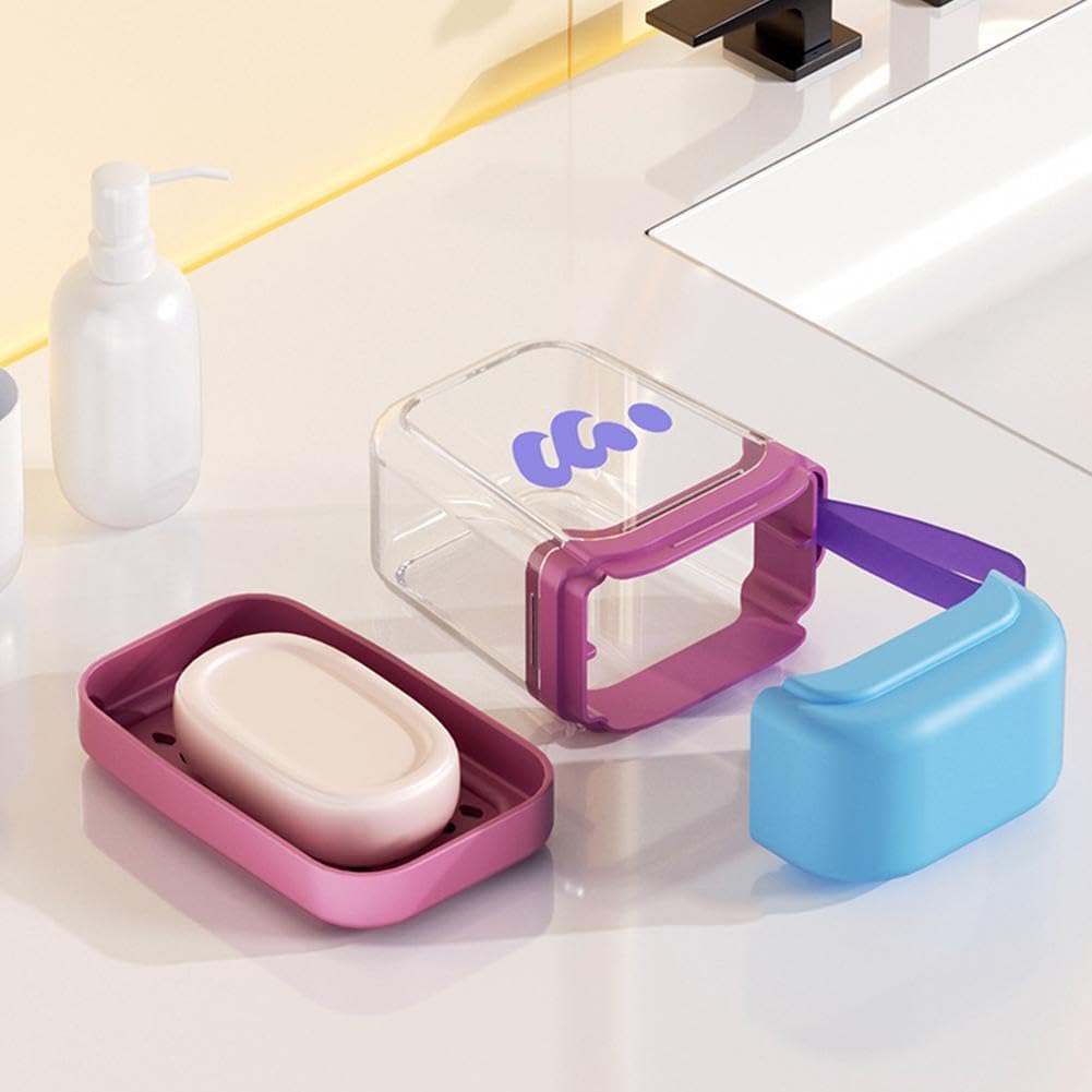 Lightweight Leakproof Travel Soap Case with Lid