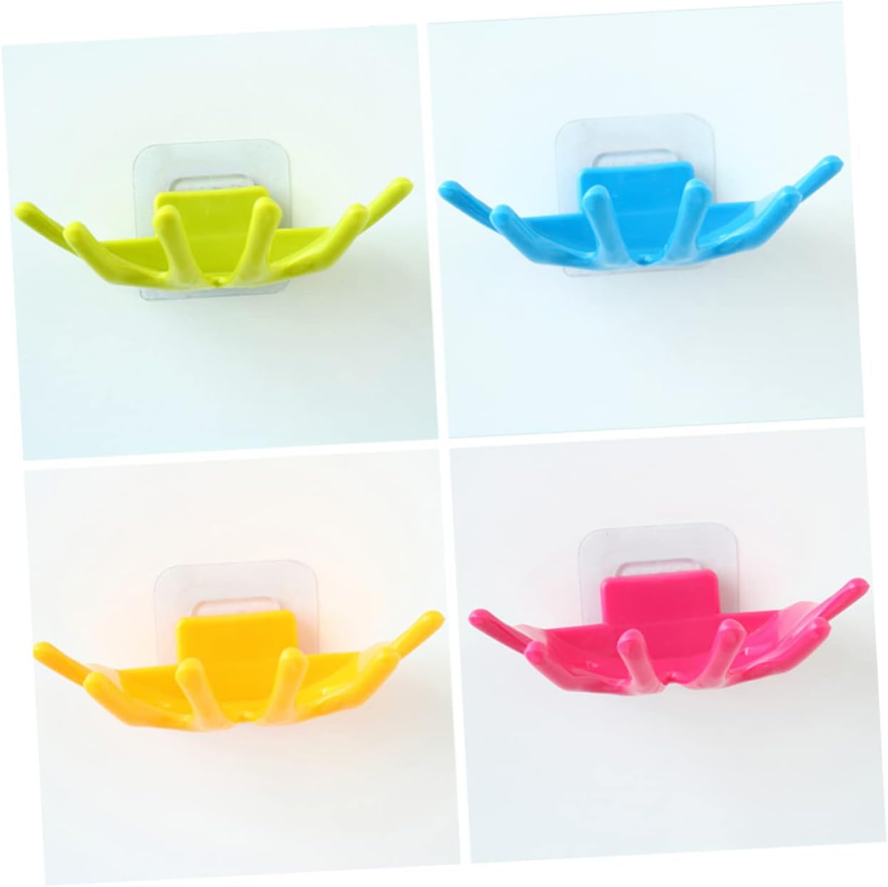 Beatifufu Drill Soap Case with Lid for Bathroom Kitchen