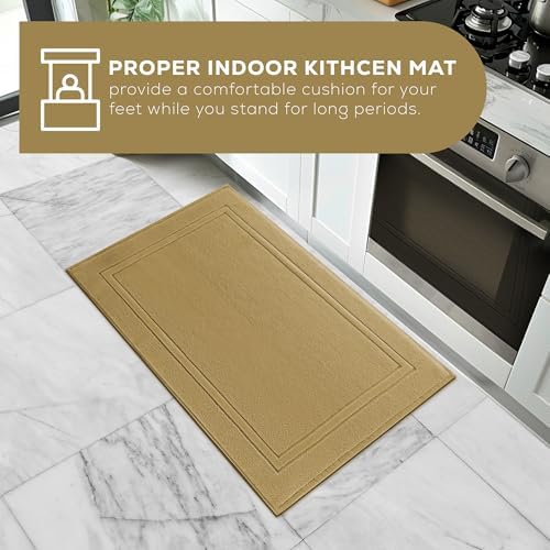 ALIBI Bath Mat Floor Towel - Champagne 44X26