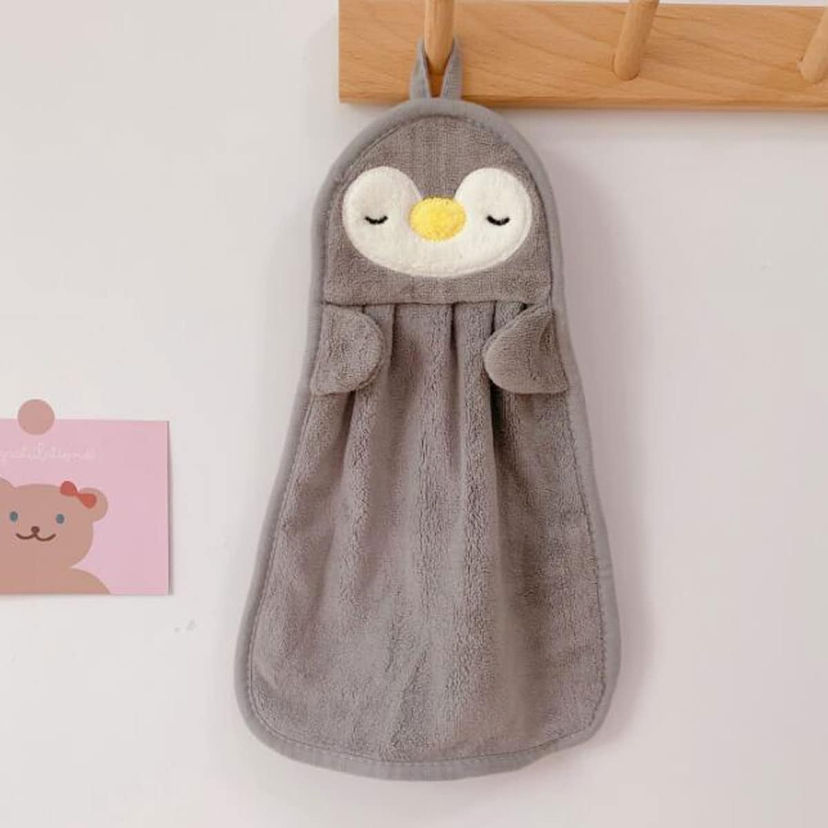 Ewanda 3 Pack Cute Hand Towels with Hanging Loop