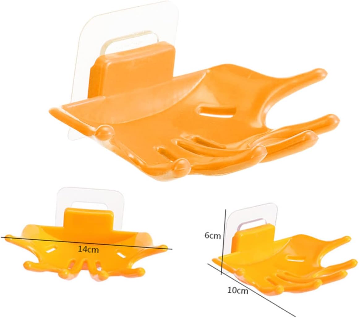 ABOOFAN Soap Holder with Lid Drain Container for Bathroom Kitchen