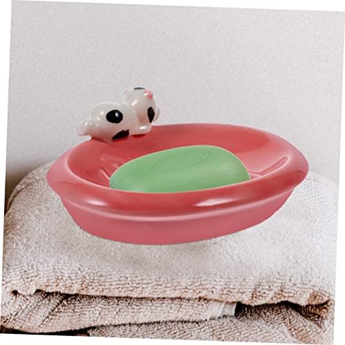 Cute Cartoon Soap Dish Holder for Bathroom Kitchen