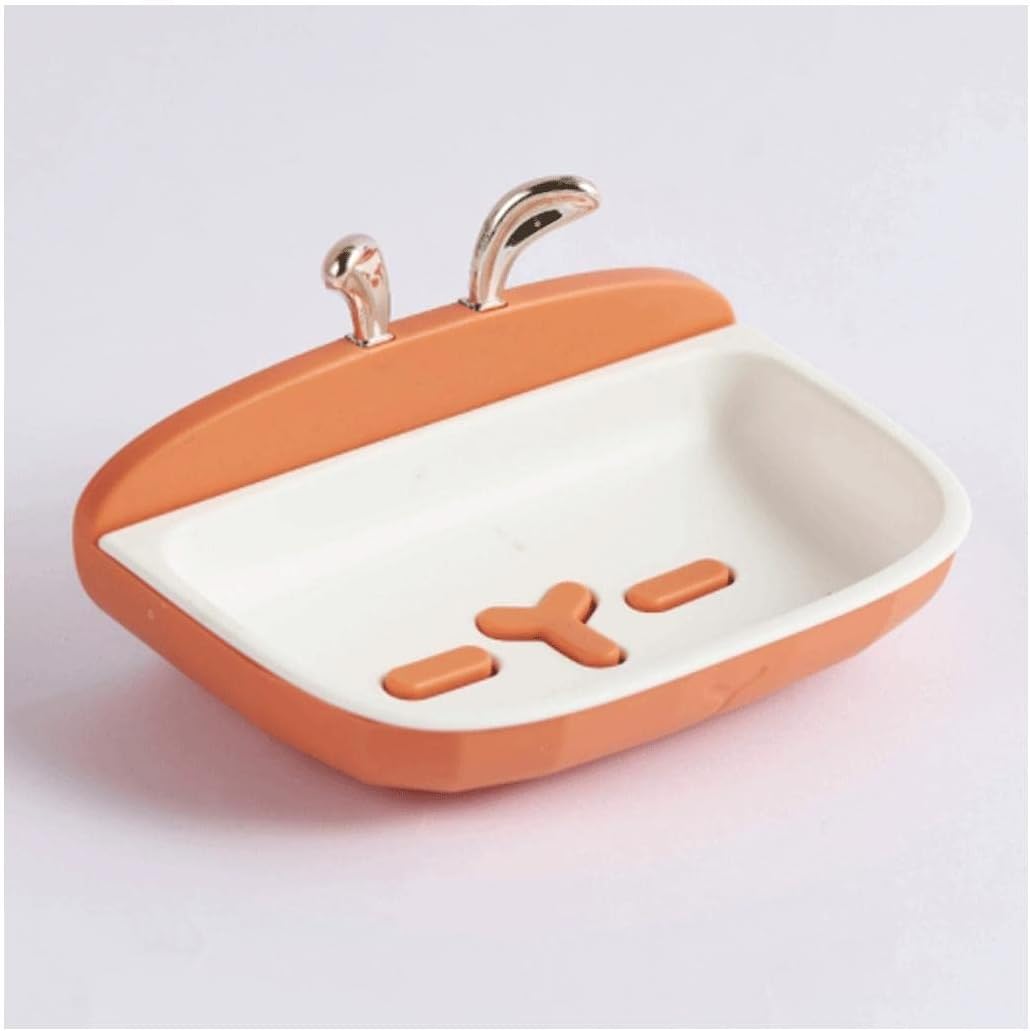 Surek Dual-Use Wall-Mounted Soap Dish with Drainage