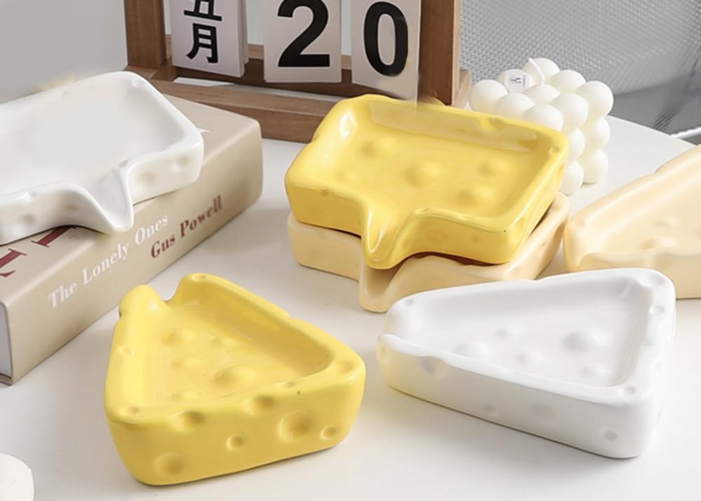 123Arts Ceramic Cheese Soap Holder