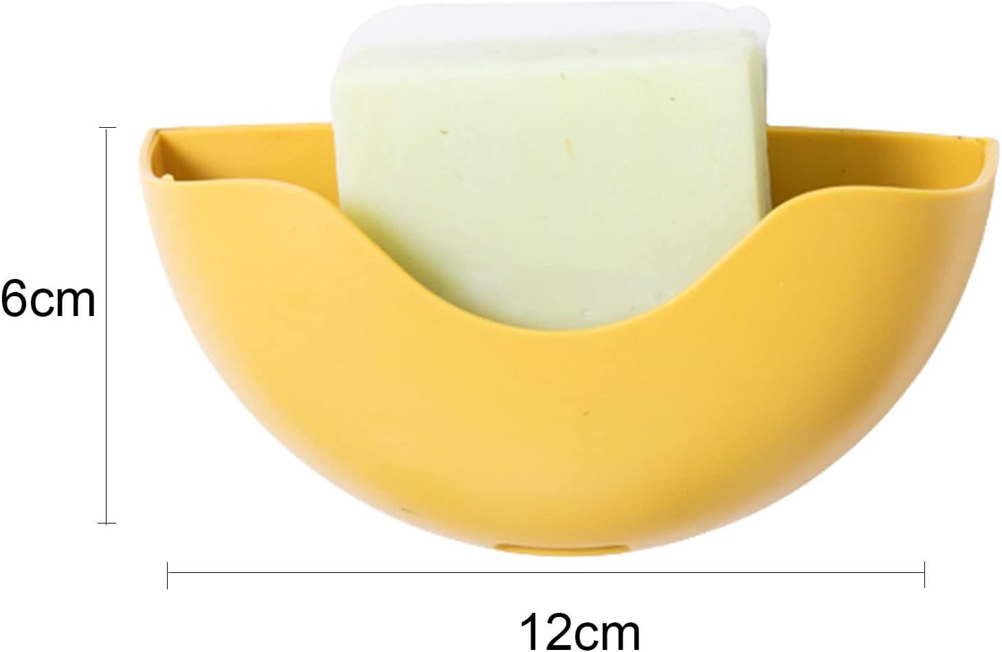 Wanshi Wall Hanging Soap Case for Bathroom Kitchen Laundry Room