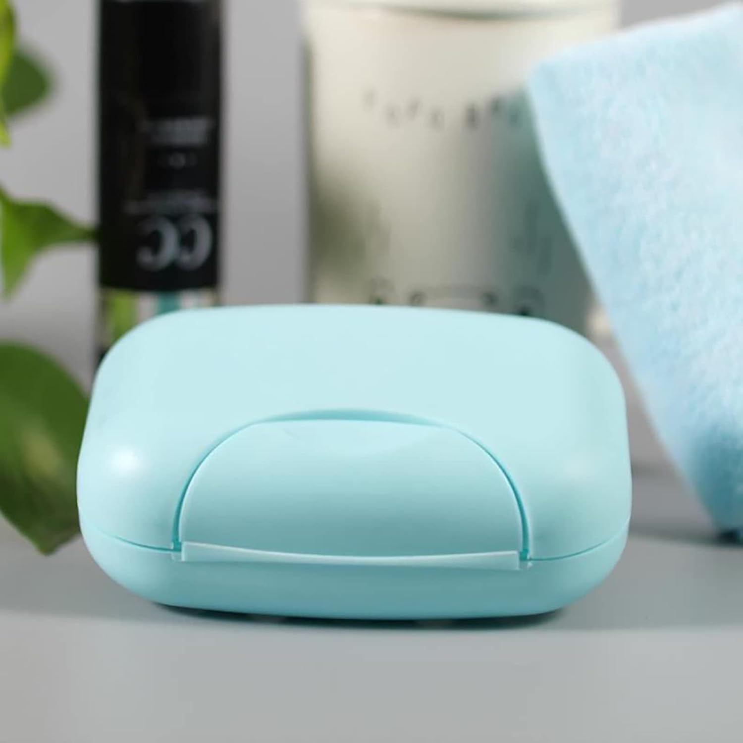 Belupai Travel Soap Container with Leakproof Lid