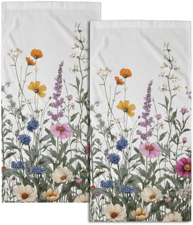 Giwawa Wildflower Hand Towel Set of 2
