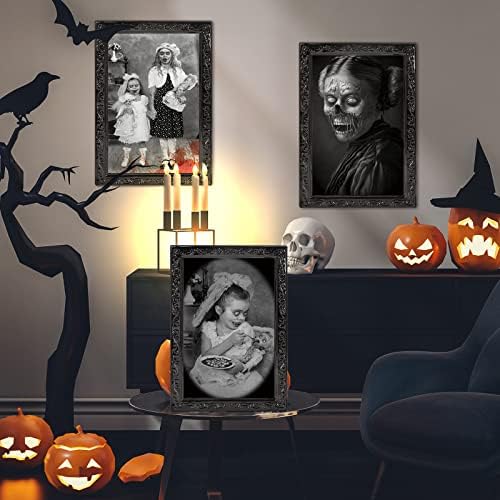 Lansian Halloween 3D Scary Wall Decor 3Pack