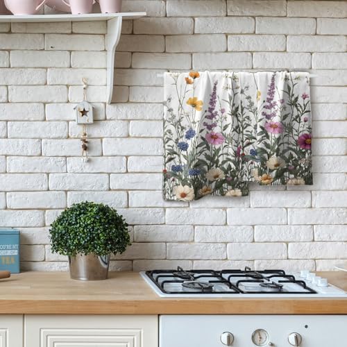 Giwawa Wildflower Hand Towel Set of 2