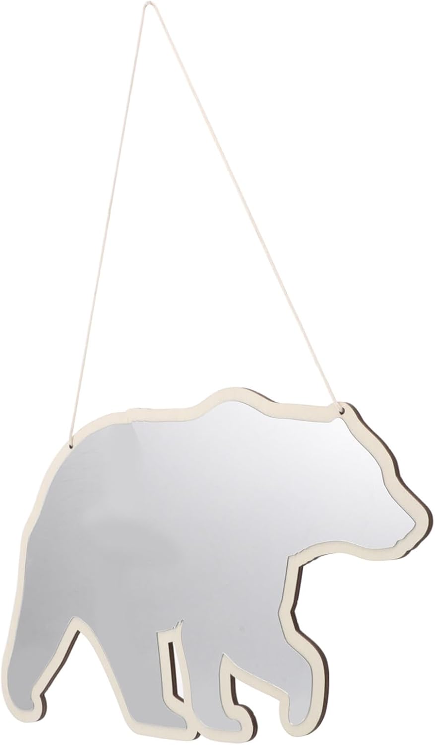 Cute Bear Shape Kids Mirror for Bedroom and Playroom