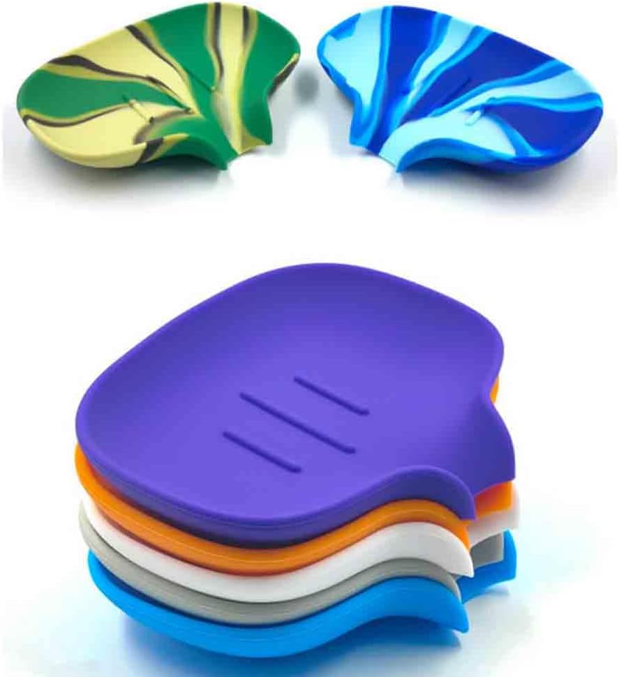 TOOLSTAR Silicone Soap Holder Self Draining Holder