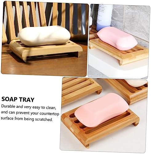 2-Pack Self-Draining Soap Dishes for Bar Soap