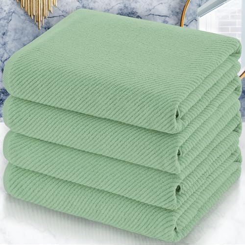 VOOVA MOVAS Green Bath Towel Set 4PC