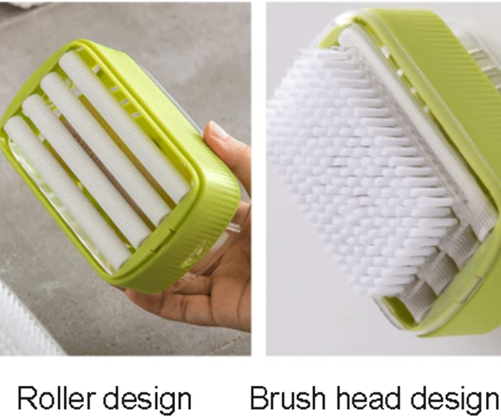 Surek Simple Foam Brush Soap Dish with Lid
