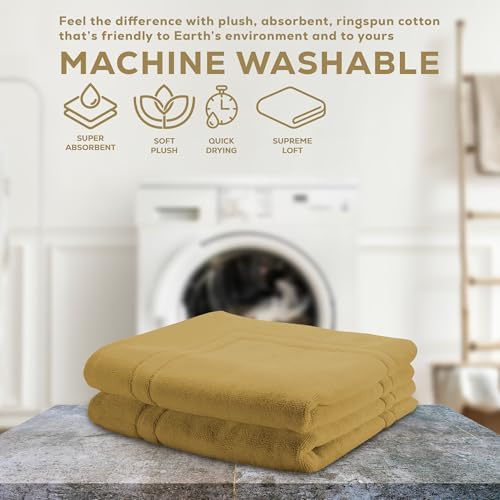 ALIBI Bath Mat Floor Towel - Champagne 44X26