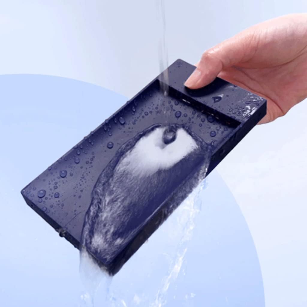 Surek Orange Plastic Soap Dish with Drainage 1