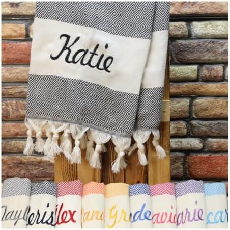 Personalized Beach Towel 40x70 with Name 1