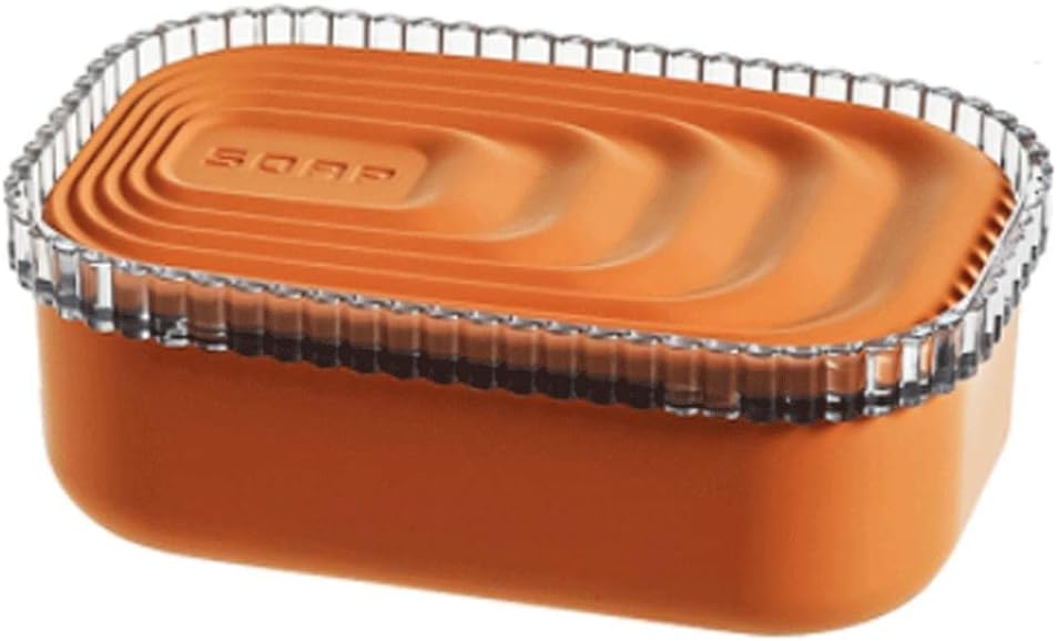 Surek Simple Lid Soap Dish with Water Tray