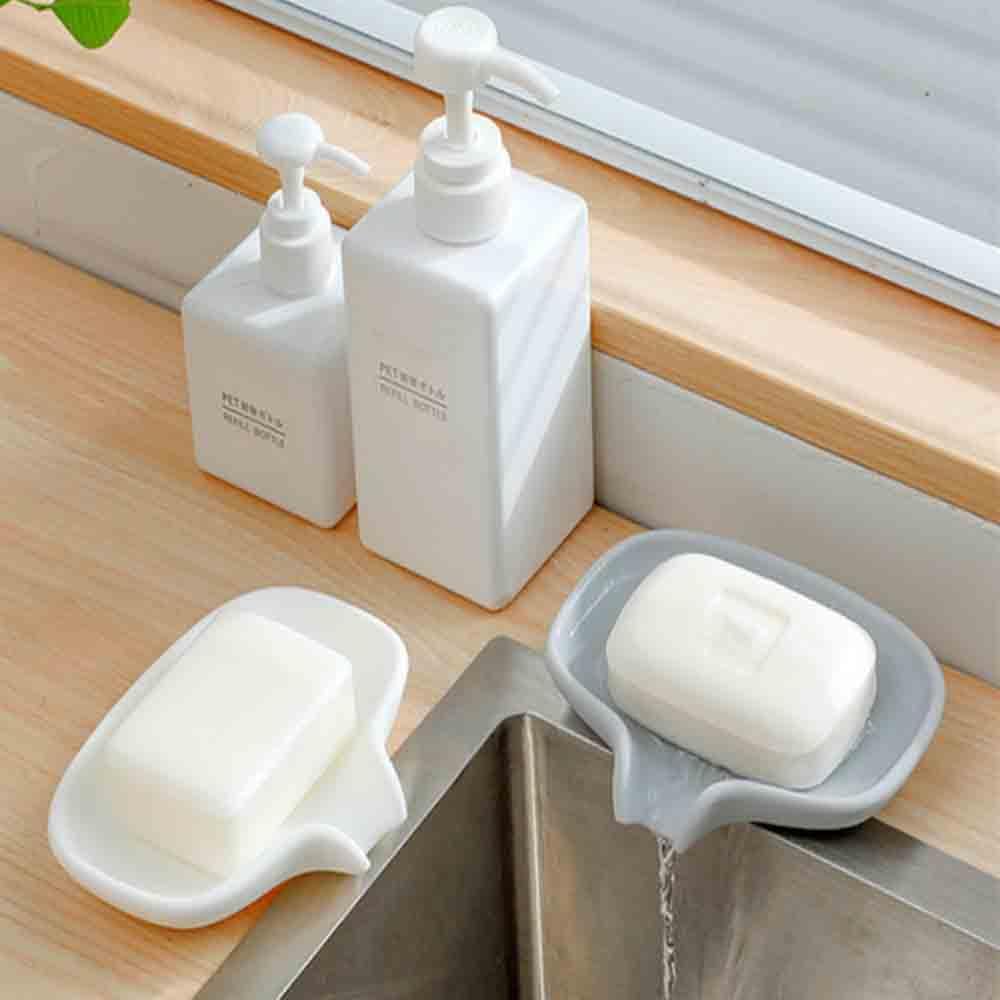 TOOLSTAR Silicone Soap Holder Self Draining Holder