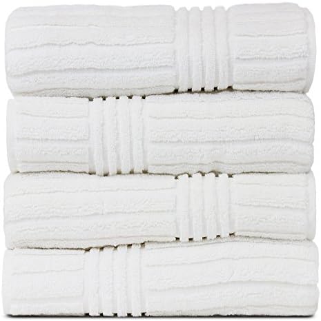 BC BARE COTTON Luxury Hotel Style Towel Set of 4