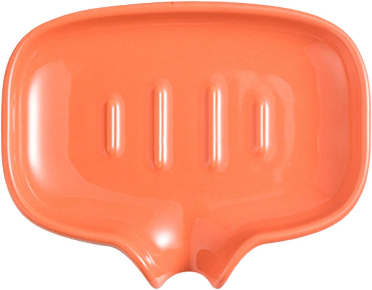 Dowbom Ceramic Soap Holder with U-Shaped Drainage 55 Inch
