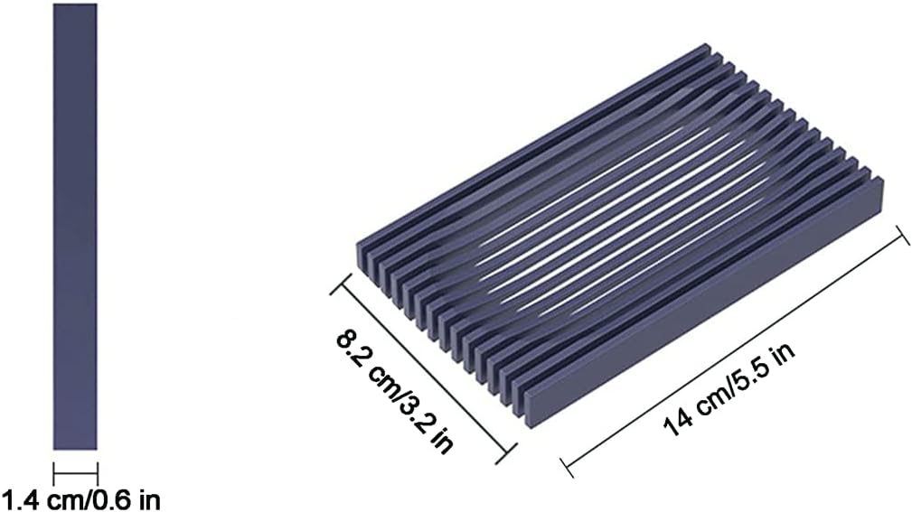 Surek Simple Countertop Soap Dish Holder 1