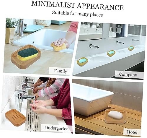 SOLUSTRE 1Pc Soap Dish Holder with Drain