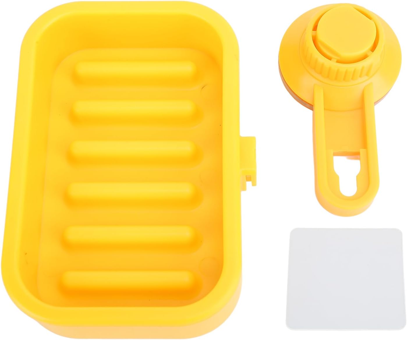 Luqeeg 3KG Load Capacity Suction Soap Holder for Bathroom and Kitchen