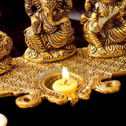 Craftsman Pure Cow Ghee Wicks for Puja - 50 Piece Jar