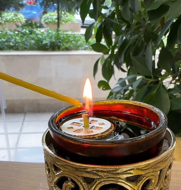 Beeswax Candle Wicks for Vigil Oil Lamps and Home Altar 1