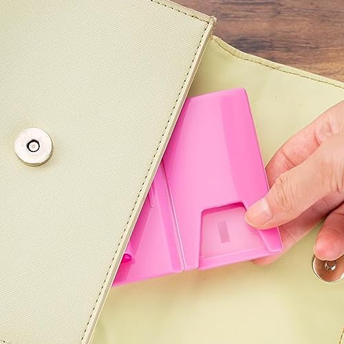 Adjustable Anti-Squeeze Cup Holder for Kids Pink