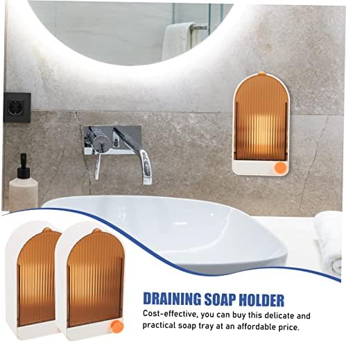 UTHCLO Soap Bar Holder Tray Wall Mount