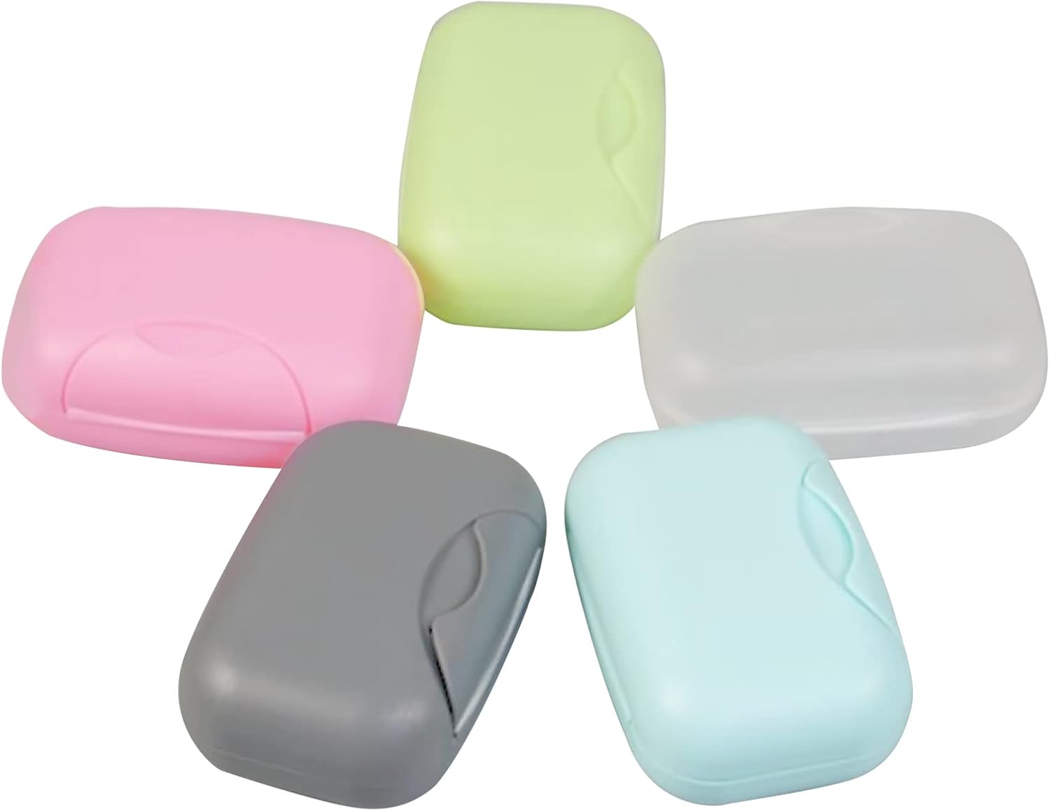 Belupai Travel Soap Container with Leakproof Lid