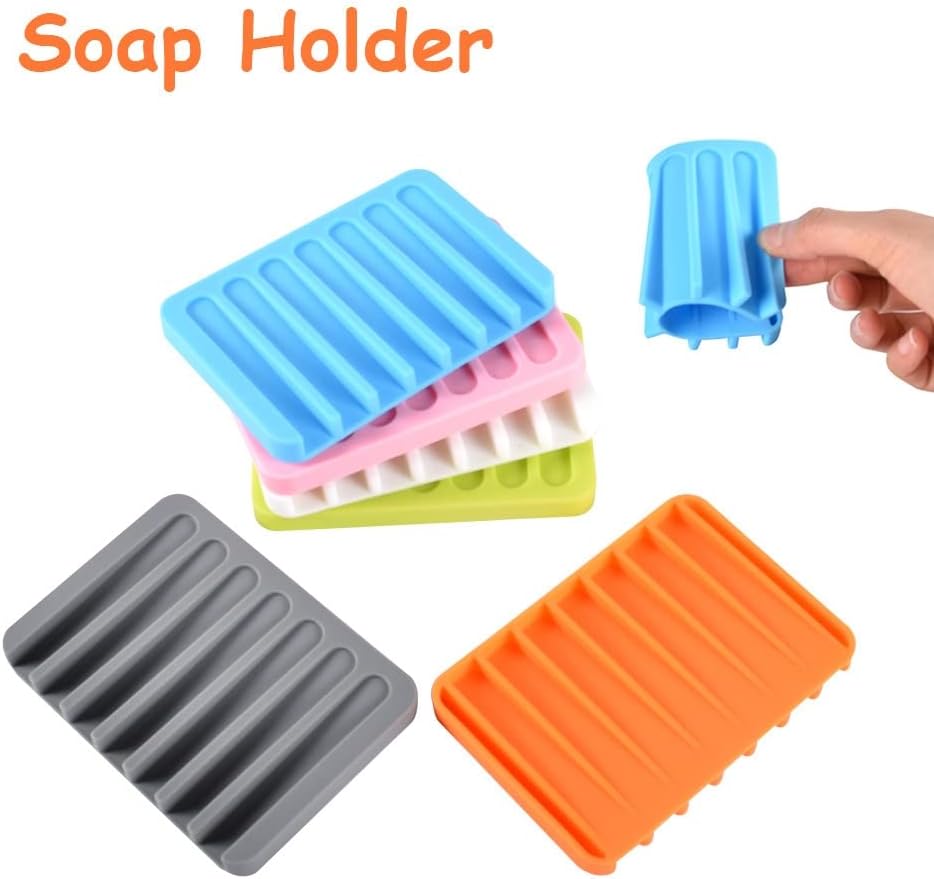 NOBRIM Soap Dish for Shower and Kitchen Bars