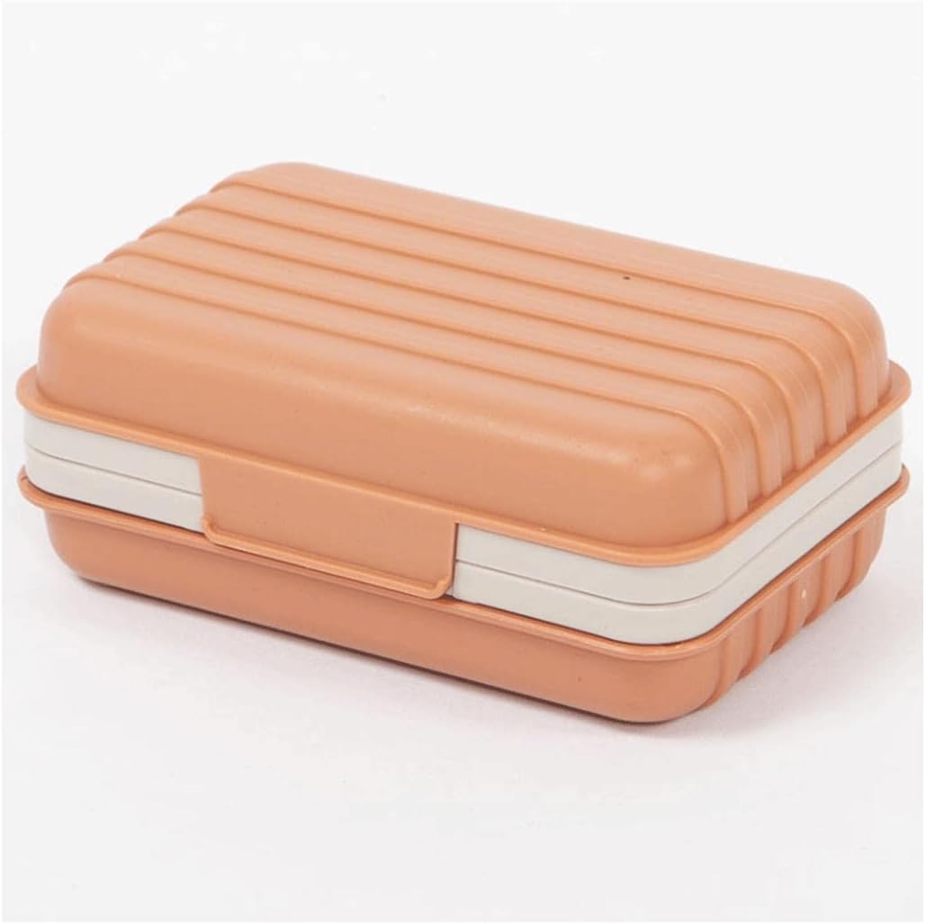 Simple Countertop Soap Dish with Drainage and Water Tray