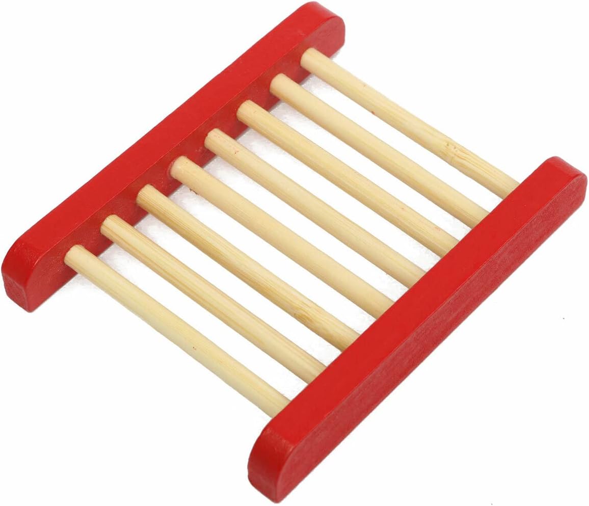 Acofuns Portable Shower Soap Wood Holder