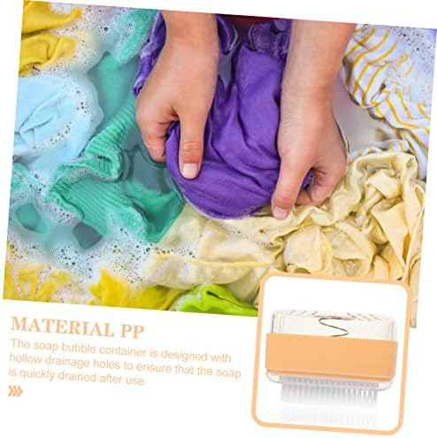 Foaming Soap Holder with Roller Brush for Travel and Deep Cleaning