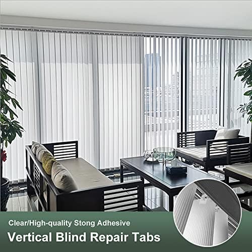 Vertical Blind Repair Tabs 40pcs for Quick Fix