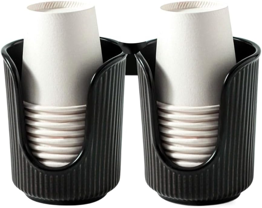 Plastic Bathroom Cup Dispenser for 3-4oz Paper Cups