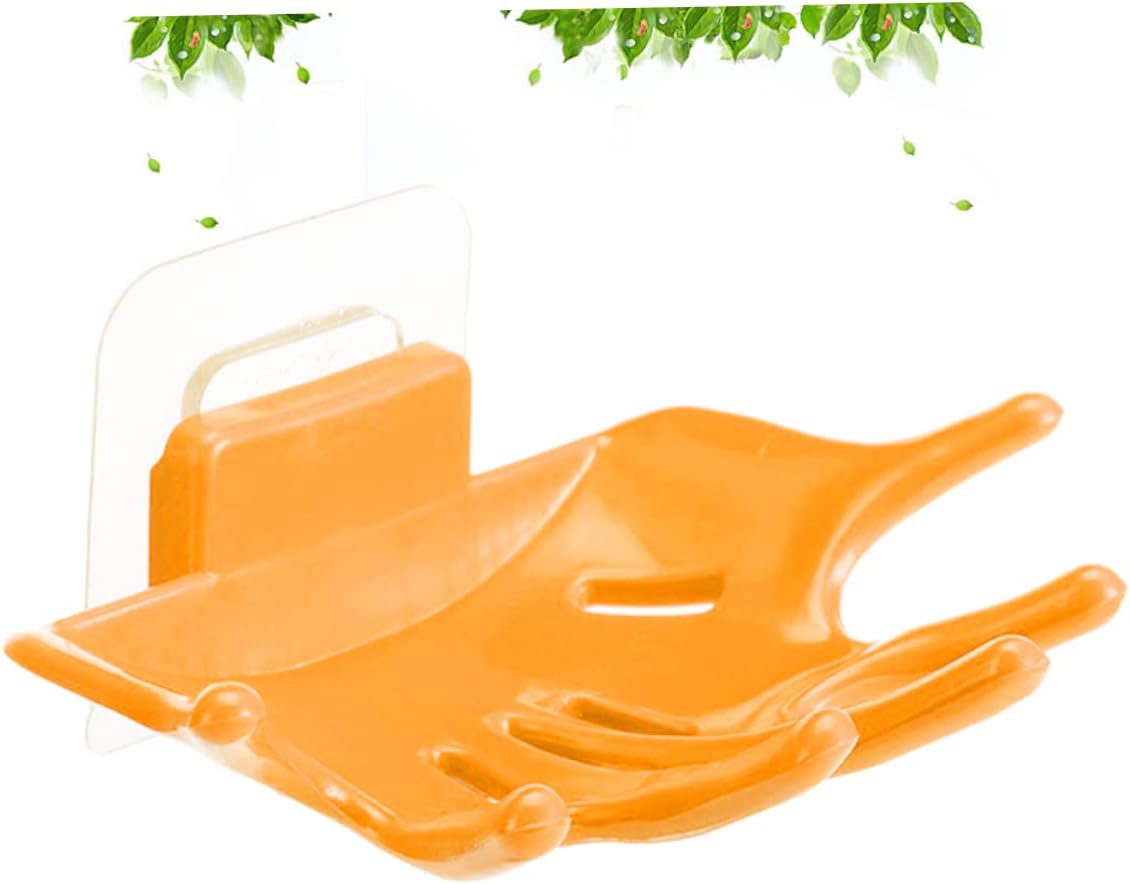 PRETYZOOM 2-Layer Soap Holder with Lid for Shower Counter