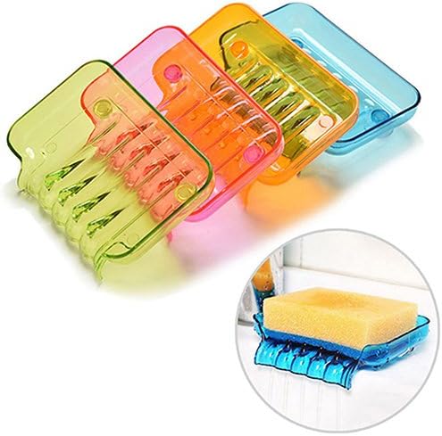 BENBOR Transparent Soap Holder Bathroom Kitchen