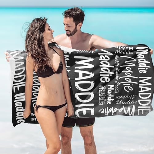 Dr TOUGH Custom Beach Towel with Name 30x60
