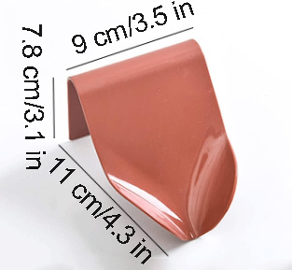 Simple Wall-Mounted Dual Use Soap Case with Drainage