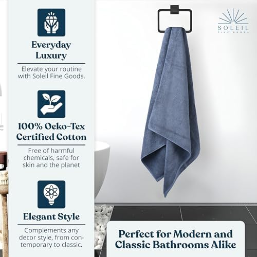 Luxurious 800 GSM Bath Towel Set - 27 x 54 Inches