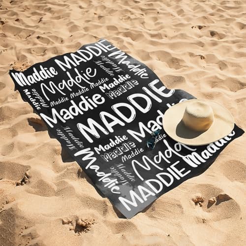 Dr TOUGH Custom Beach Towel with Name 30x60